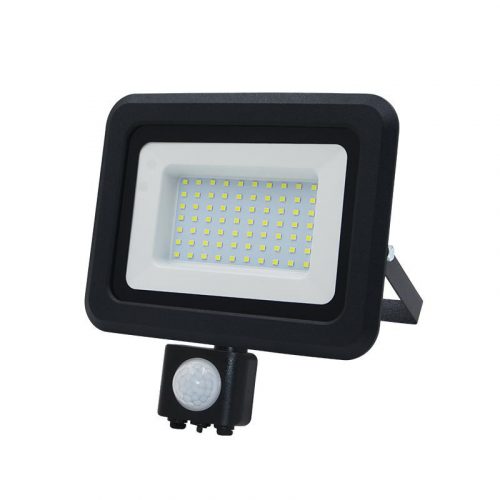 LED Reflektor 50W 4000lm Természetes fehér 4000K Fekete VanIP65 - LF0024S