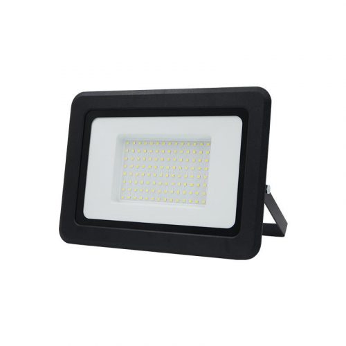 LED Reflektor 100W 8000lm Természetes fehér 4000K Fekete IP65 - LF0025