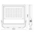 LED Reflektor 400W 60000lm Természetes fehér 5000K Szürke IP66 - LF4029S