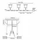 LED Padlóvilágítás 0,6W 6lm 2800K Ezüst IP67 - LFL111