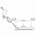 LED Panel 18W 1510lm 2800K 225x225mm IP20 - LPL214