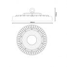 LED Csarnokvilágítás 100W 10000lm Természetes fehér 5000K IP65 - LU421