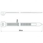 Kábelkötöző 7,6 x 200 mm fekete UV álló - T7201UV