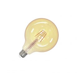   LED Filament Izzó 4W 300lm Meleg fehér 2000K Sárga E27 - ZAF102