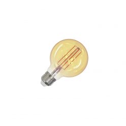   LED Filament Izzó 4,5W 400lm Meleg fehér 1800K Sárga E27 - ZFS102