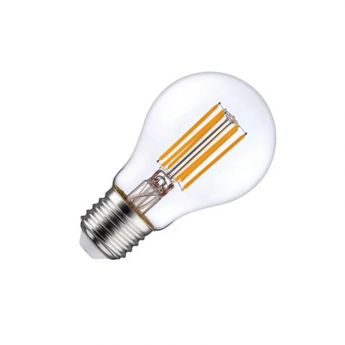 LED Filament Izzó 6W 840lm Meleg fehér 3000K Áttetsző E27 - ZLF511