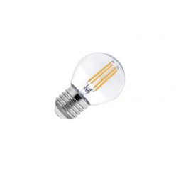   LED Filament Izzó 4W 560lm Meleg fehér 3000K Áttetsző E27 - ZLF817