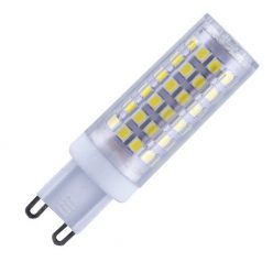   LED Izzó 7W 700lm Meleg fehér 2800K Áttetsző G9 - ZLS616C