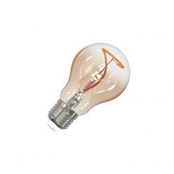   LED Filament Izzó 4W 100lm Meleg fehér 1800K Barna E27 - ZSF107