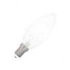 LED Filament Izzó 4,5W 470lm Meleg fehér 4000K Áttetsző E14 - ZWF206